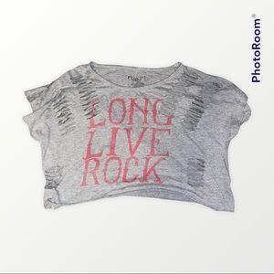 Long Live Rock Crop Top
